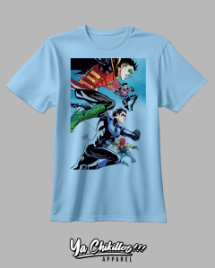 Polera Batifamilia (Arte por Gerardo Borges)