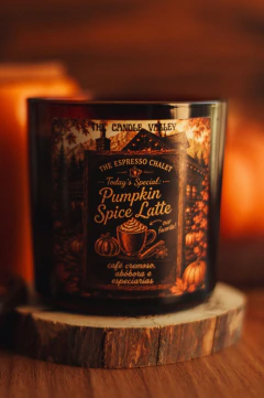 Vela aromática Pumpkin Spice Latte - 190g na internet
