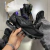 Tenis Mizuno Flor de Lótus Preto