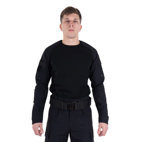 CAMISETA TÁCTICA BAJO CHALECO NEGRO - comprar online