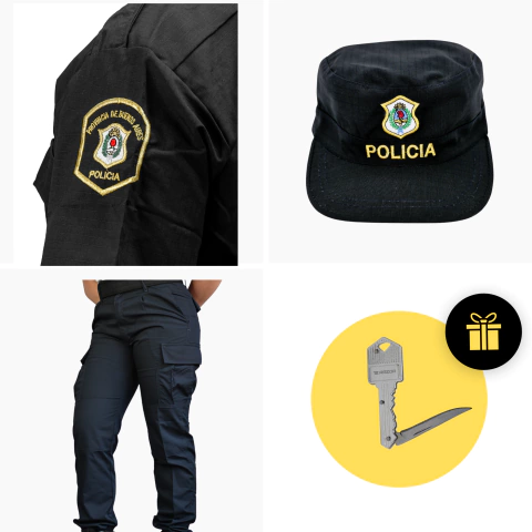 COMBO UNIFORME DE VERANO AZUL - comprar online