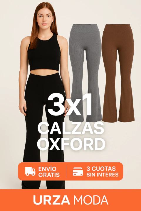 3X1 CALZAS OXFORD URZA® - comprar online