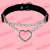 Chocker Heart Chain [Bajo pedido]