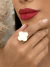 Anel Trevo Branco - comprar online