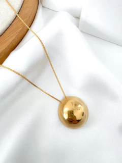 Colar Círculo Dourado