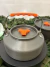 Set de marmita completo con pava. Cooking set DS-308 en internet