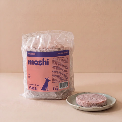 Receta vaca para perros · 1 kg