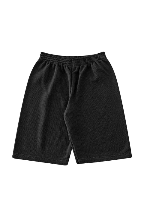 Bermuda Infantil Menino Preto