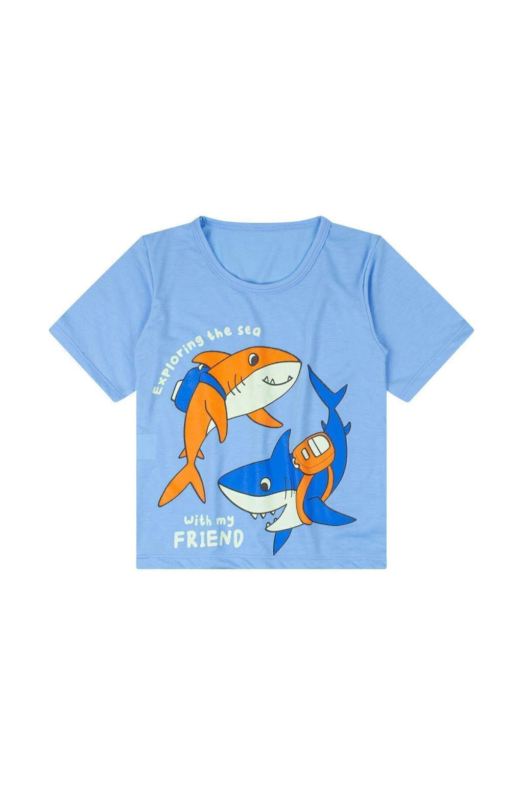 Pijama Infantil Menino AZUL- MMODA - comprar online