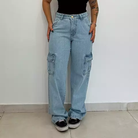 CALÇA JEANS CARGO WILD - comprar online