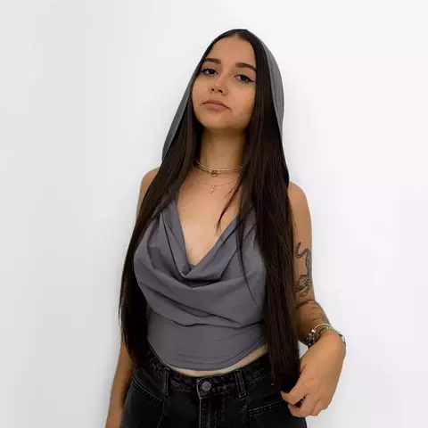 CROPPED LOVESICK CINZA CHUMBO - comprar online