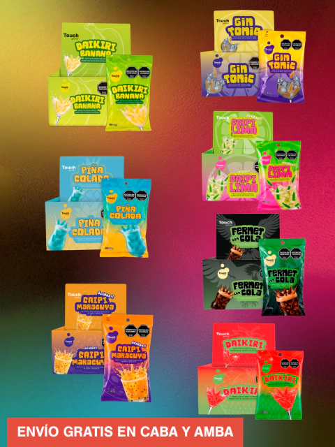 Combo Touch Gomitas Surtidas x84 (7 cajas)