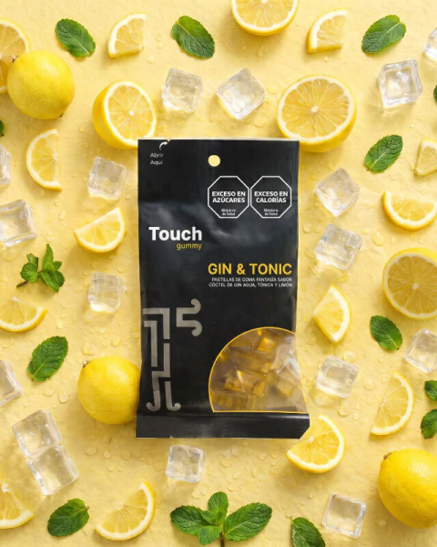 Gomitas sabor Limón Tonic 40 g pack x 12 unidades