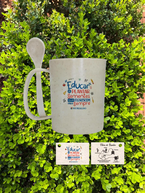 Caneca Ecológica em Fibra de Bambu 360ml - comprar online