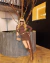 Saia Sophia marrom - Medeiros Boutique