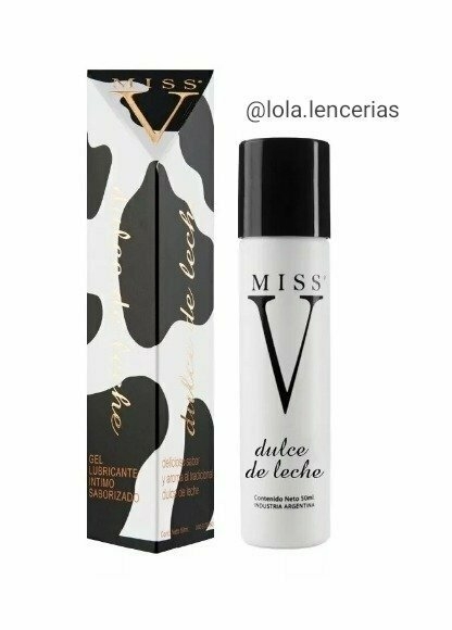 Gel Lubricante Dulce De Leche Saborizado