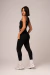 Conjunto Flow Top Alongado Blusa e Legging com Bolsos Preto - comprar online