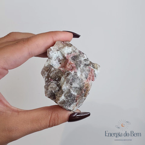 Lepidolita Bruta I Limpeza Eletromagnética & Estabilidade Emocional