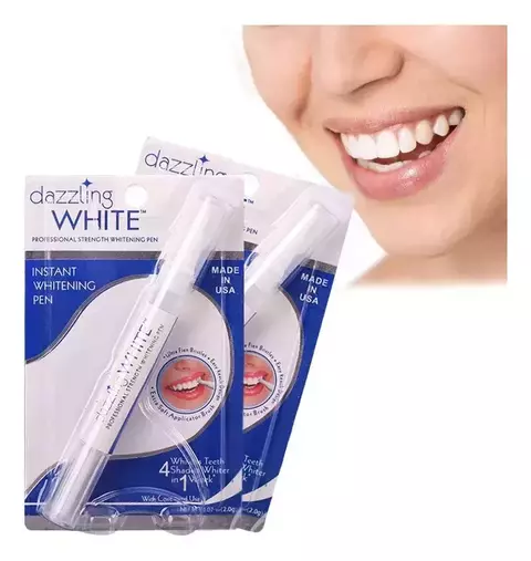 Lapiz Con Gel Blanqueador Dientes Instantaneo White Pen