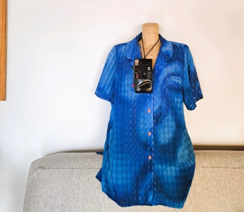 Camisa Cobalto vintage original talle M