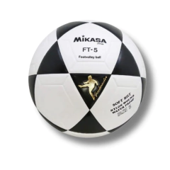 MIKASA FT-5 - Bola Oficial de Futevôlei - Preta e Branca na internet