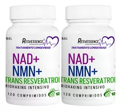Nad + Nmn + Trans-resveratrol 1200 Mg X 240 Comprimidos