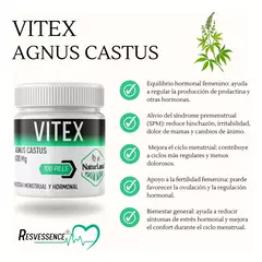 Vitex 600 Mg X 100 Comp. Naturland Sin Sabor - Resvessence