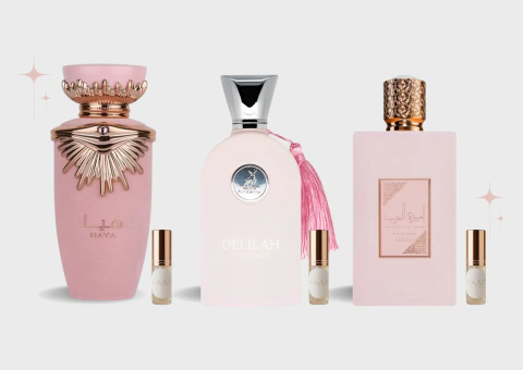 Combo Elegante - Experiência Árabe - 3 decants 5ml cada - Eau de Parfum
