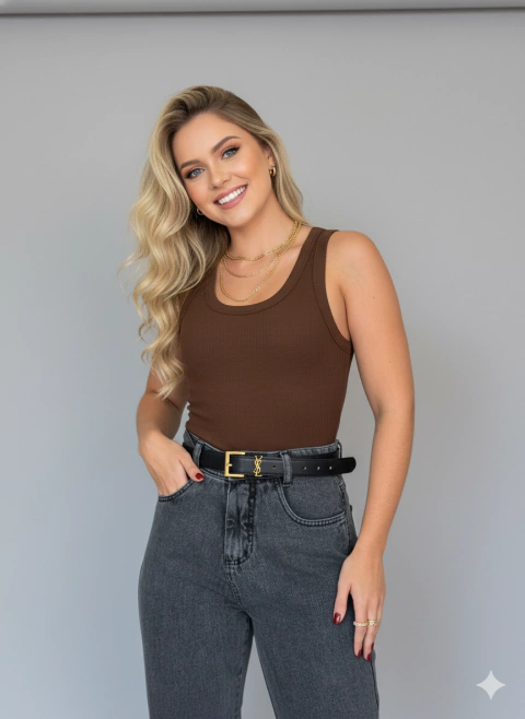 Cropped Regatão Liso Feminino TM