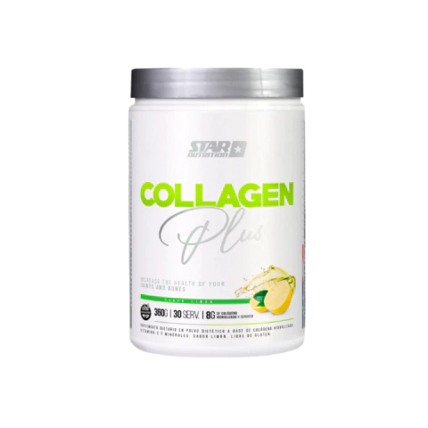 COLLAGEN PLUS SABOR LIMON 360g- STAR NUTRITION