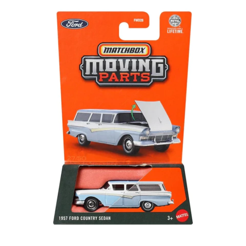 Miniatura Matchbox 1957 Ford Country Sedan com Capô Móvel - comprar online