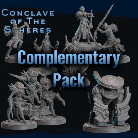 Complementary Miniature Pack – 10 minis – Conclave of the Spheres – Malediction