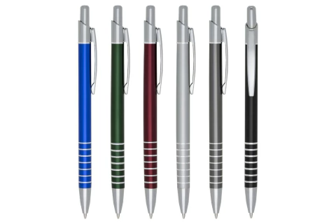 50 Canetas Metal ER169B Personalizadas A Laser Brindes