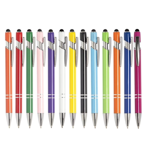 50 Canetas Metal 8103 Personalizadas A Laser Brindes