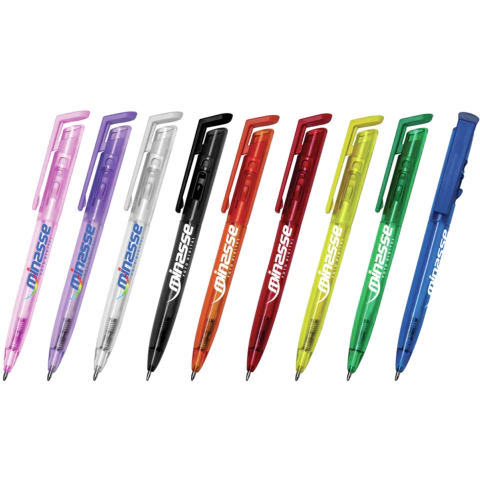 25 Canetas Mod. 1098 Brindes Personalizados Impressão Color - comprar online