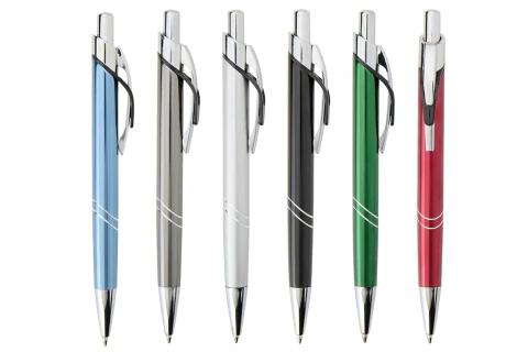 100 Canetas Metal 8152 Personalizadas A Laser Brindes
