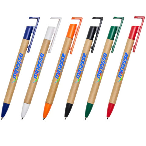 050 Canetas Ecológica 016 Brindes Personalizados Imp. Color