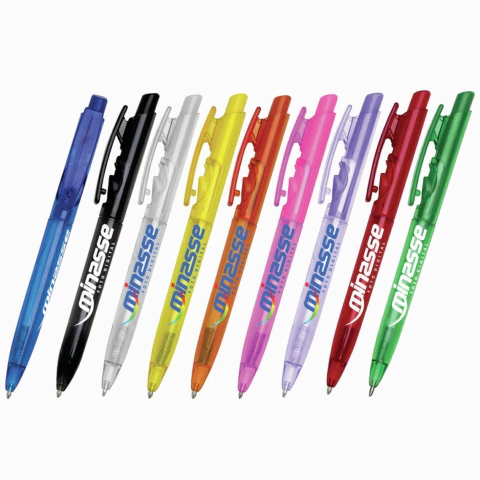 100 Canetas Personalizadas 1097l Brindes - Imp.colorida - comprar online