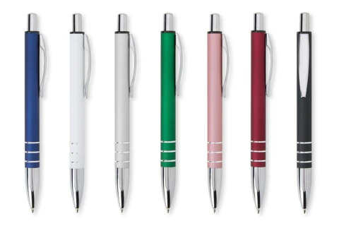 100 Canetas Metal 6087 Personalizadas A Laser Brindes
