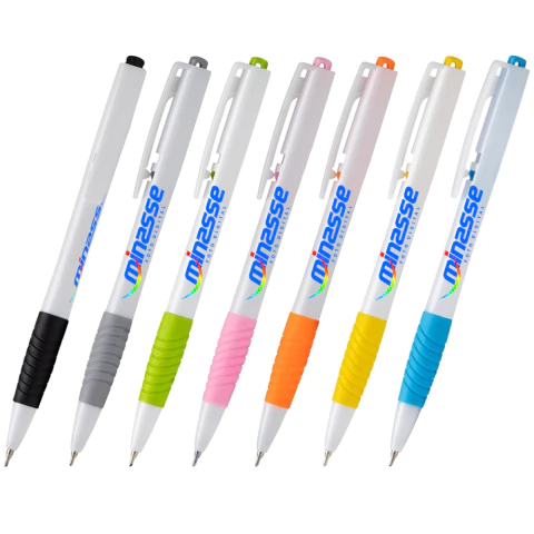 150 Canetas Mod 5030 Brindes Personalizados Impres Colorida