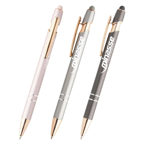 50 Canetas Metal 5012 Personalizadas A Laser Brindes