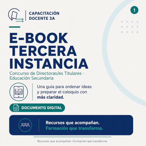 Directoras/es Secundaria: Documento digital — Claves para el Coloquio