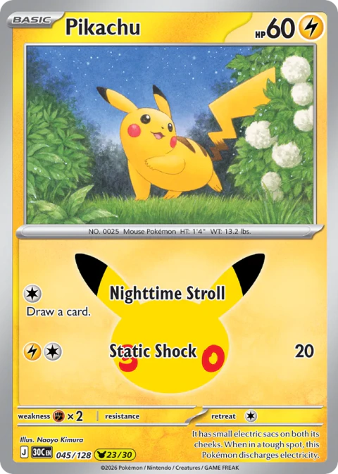 Pikachu 45/128