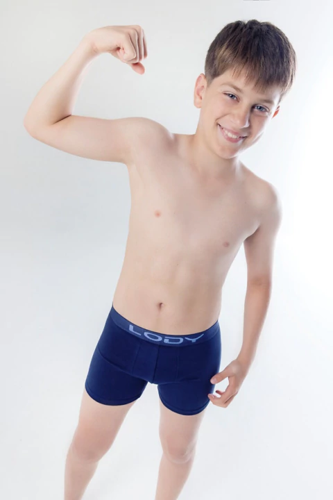 LODY MEN 600 Boxer Algodon Y Lycra Liso