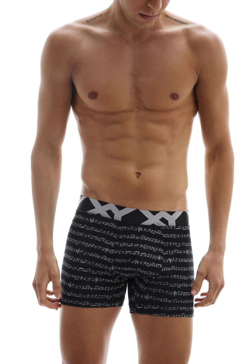 XY 1430 Bóxer Algodón-lycra Estampado - Del
