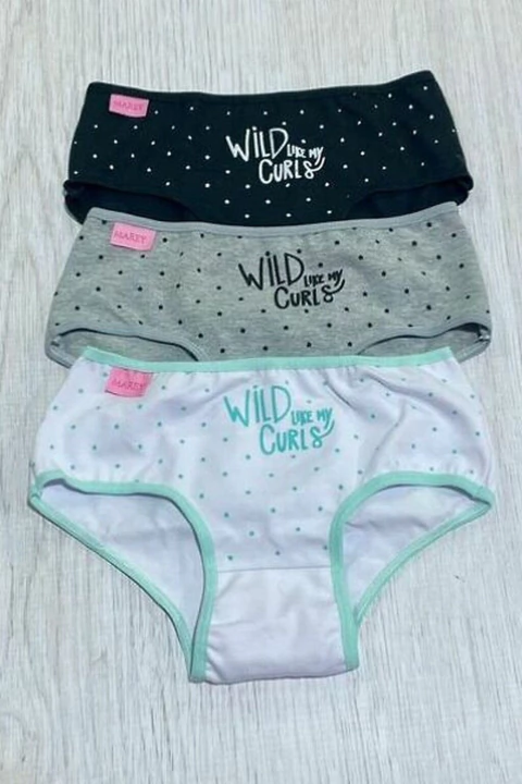 MAREY 98 Pack X 3 Culotte De Nena
