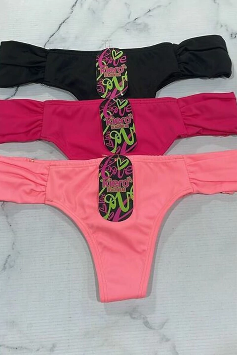 KIERO 4101 Cola Less Con Recortes En Los Costados De Tricot