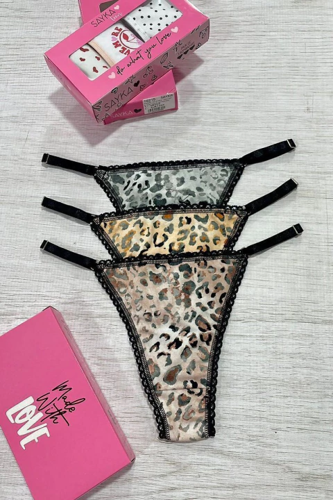 SAYKA 10215 Colaless alg/lyc estampada con bretel reg