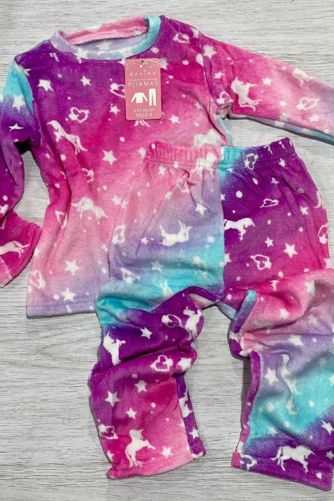 MAXIMA PIJAMA NIÑO Pijama Flannel Niño Estampado