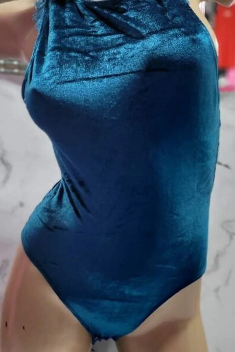 SO PINK 14003 Body De Chiffon Y Puntilla